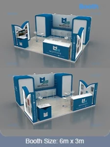 3D Model | Publishing Custom Wood Booth