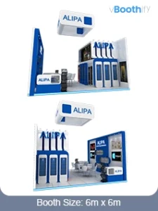 3D Model | Perfume Booth | Wood Fabrication